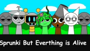 Sprunki but everyone is alive