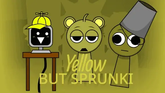 Yellow Colorbox But Sprunki